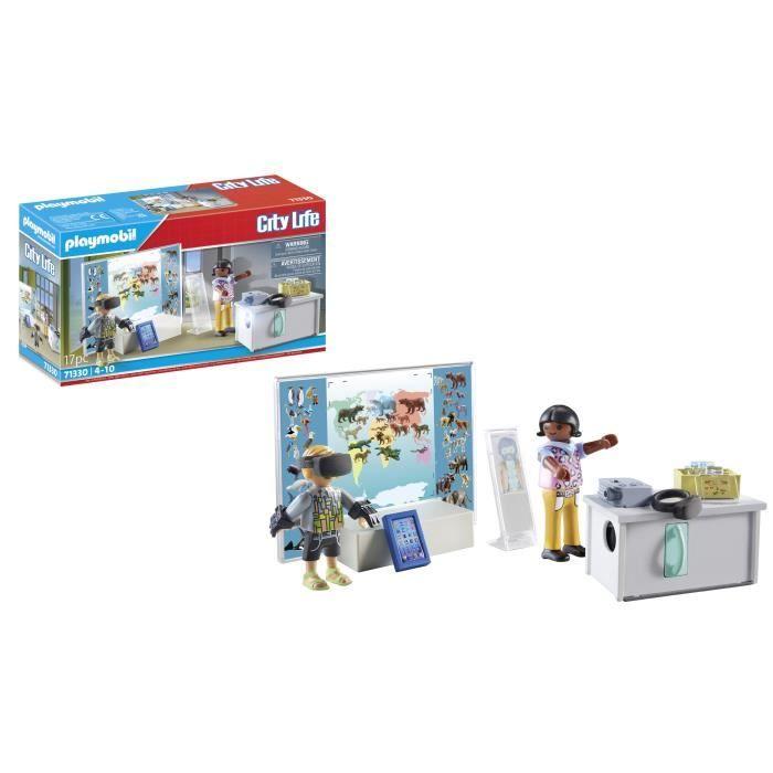 PLAYMOBIL - Classe avec réalité augmentée - City Life - L'école - 17 pièces