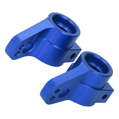 Rr Axle St Aluminum Alloy RC Left and Right Rr Knuckle Arm Hub Carrier Set for LOSI 1/10 22S 2  RC Cars
