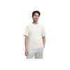 Adidas Aeroready Logo Pattern Round Neck Quick-Dry Breathable Short Sleeve T-Shirt Men Tops Beige GM0614