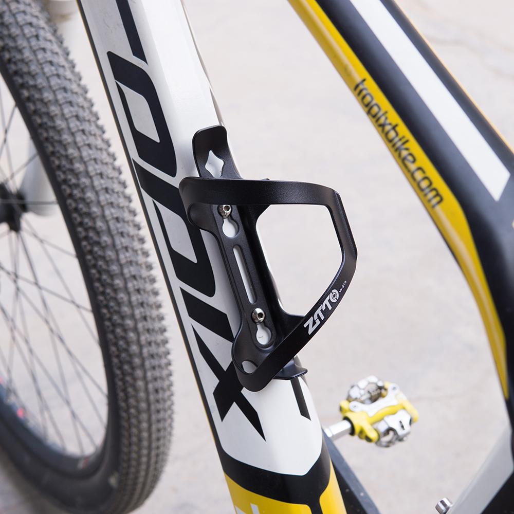 ZTTO MTB Ultralight Aluminum Alloy Bicycle Water Bottle Cage For Mountain Road Bike Cycling Bottle Holder Bicycle Accessories 6
