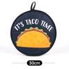 Premium Voedselkwaliteit Tortilla Verwarmer Zak 12 Inch Maat Warmte-Isolatie Tortilla Bewaarder Milieuvriendelijk Herbruikbaar Bento Zak Houdt Warm