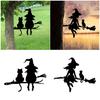 Unheimlicher Nekromant Metallanstecker Halloween Outdoor Eisenkunst Deck für Veranda Gras Beschattet Anordnen