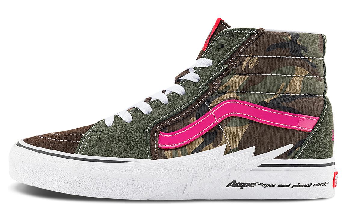 Vans SK8 Hi X Aape Bolt Green Camo VN0A5JIVCMA 42