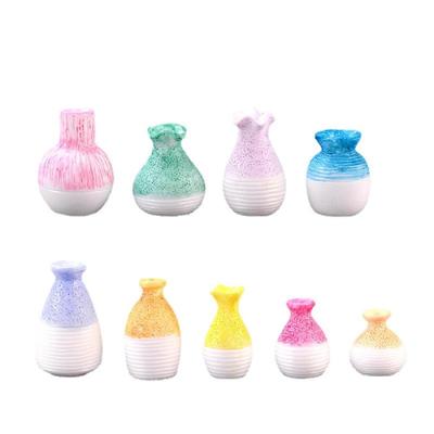 Voyyphixa Mini Miniature Mini Set of Cute DIY Tabletop Landscape Bonsai Micro Landscape Fun New Birthday Accessories Figurines, Vases, 9, Decor,