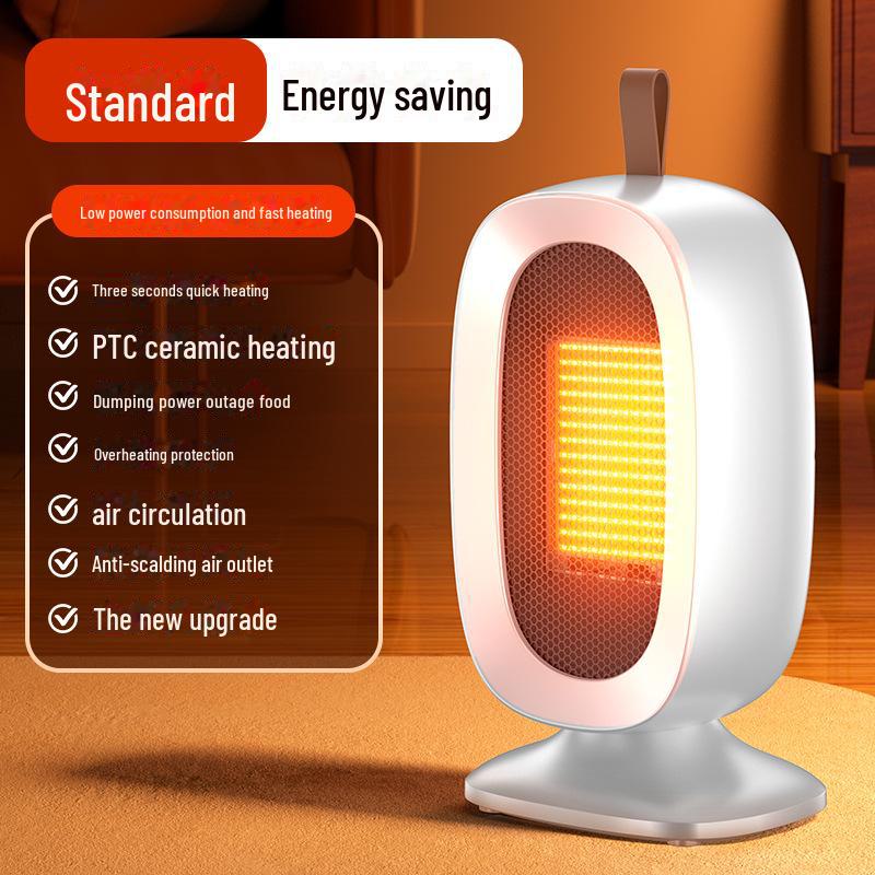 

Компактный настольный тепловентилятор 2024 года для дома и офиса — быстрый обогрев, идеально подходит для небольших помещений Standard Edition белый