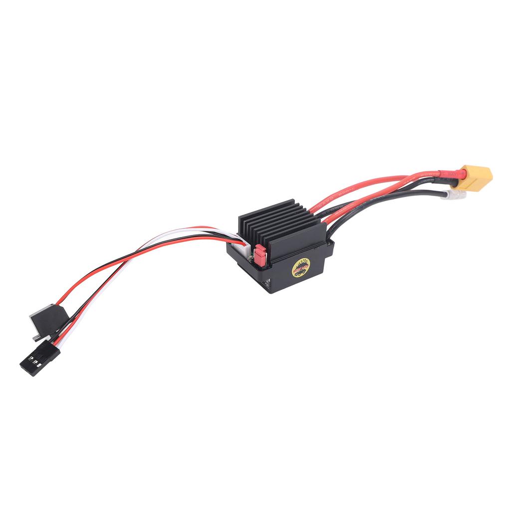 320A 60A RC Brushed ESC High Voltage Waterproof Two Way Electronic Speed Controller with XT60 Connector for 390 540 550 Brushed Motor