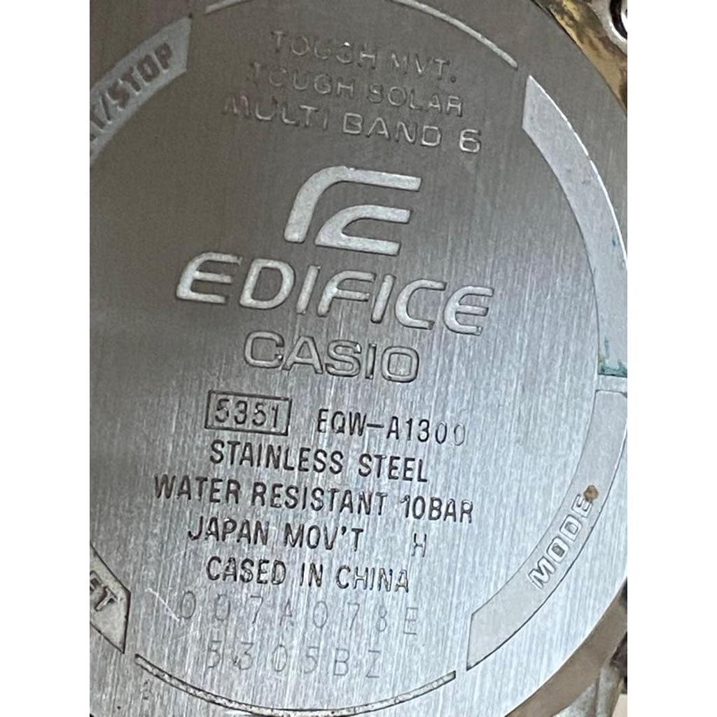 Used CASIO EDIFICE Tough Solar Radio-controlled Watch Main Unit