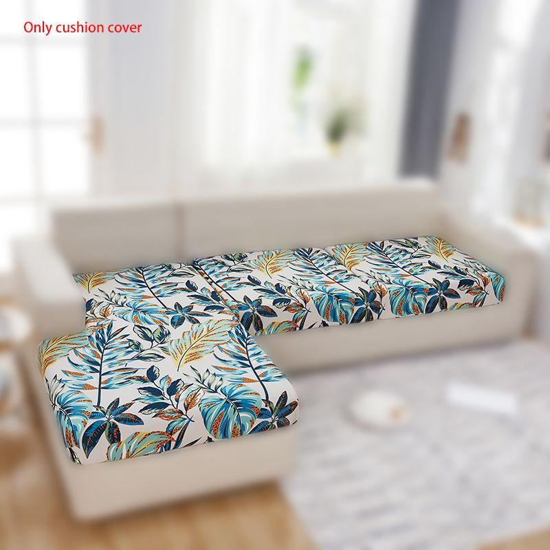 High-quality Printed Elastic Sofa Seat Cushion Cover Durable And Soft Furniture Protector