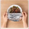 10/20/30/50Pcs Aluminum Foil Film Food Cover Food Grade Disposable Food Covers Saran Wrap Fruit Vegetable Fresh-Keeping Lids