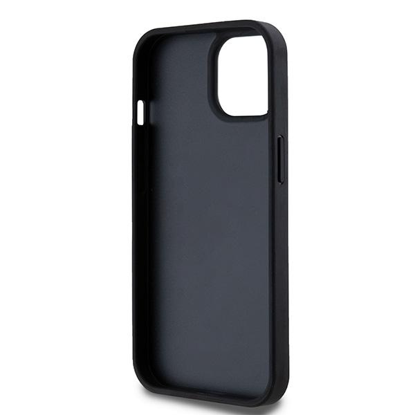 Dkny Dkhcp15Mpcptssk Iphone 15 Plus /14 Plus 6.7 Czarny/Black Hardcase Leather Checkered Mono Pattern & Printed Stripes