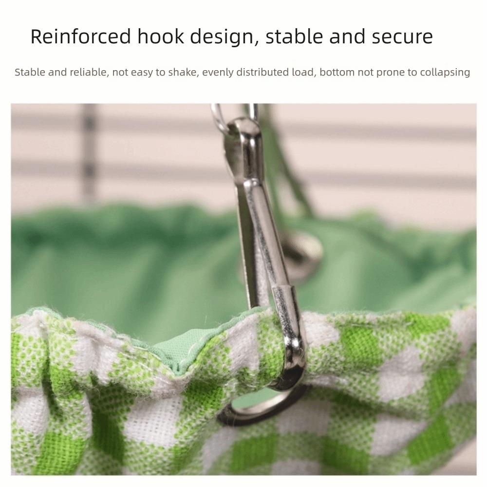 Bite Resistant Hanging Bird Nest Scratch Resistant Bird Cage Bed Bird Climbing Swing  Hatching