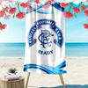 1pc Rangers FC Beach Towel, A Vibrant Beach Towel Suitable for Outdoor Activities, Camping, Hiking