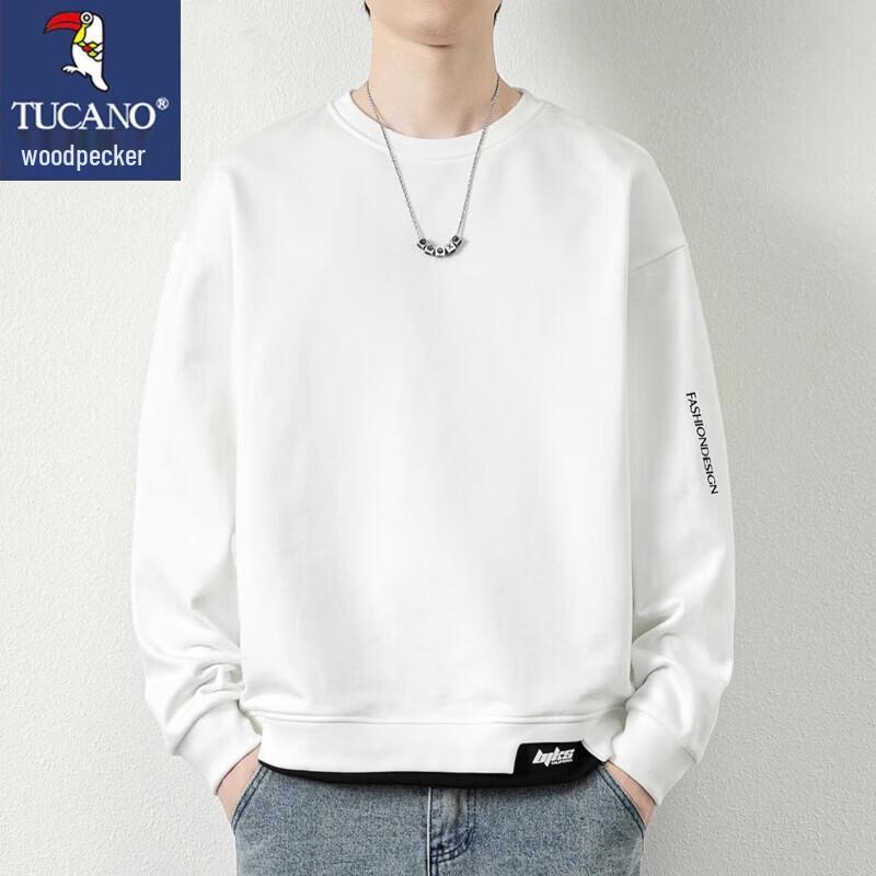 

TUCANO Men s Crew Neck Pullover Sweatshirt 2XL