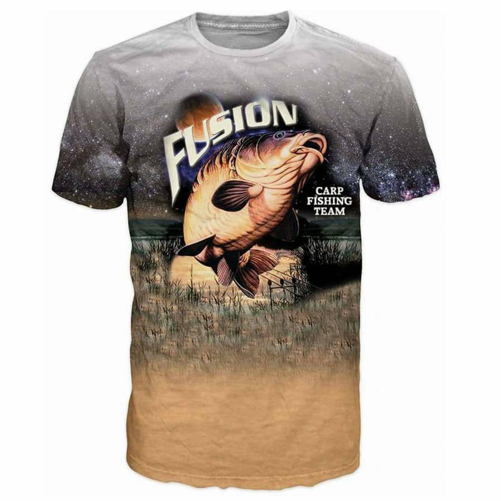 Men Vintage Fishing T Shirt 3d Print Casual Short Sleeve Loose Loose Tshirt For Men Sweatshirt Men's Top Clothing Outdoor Sports