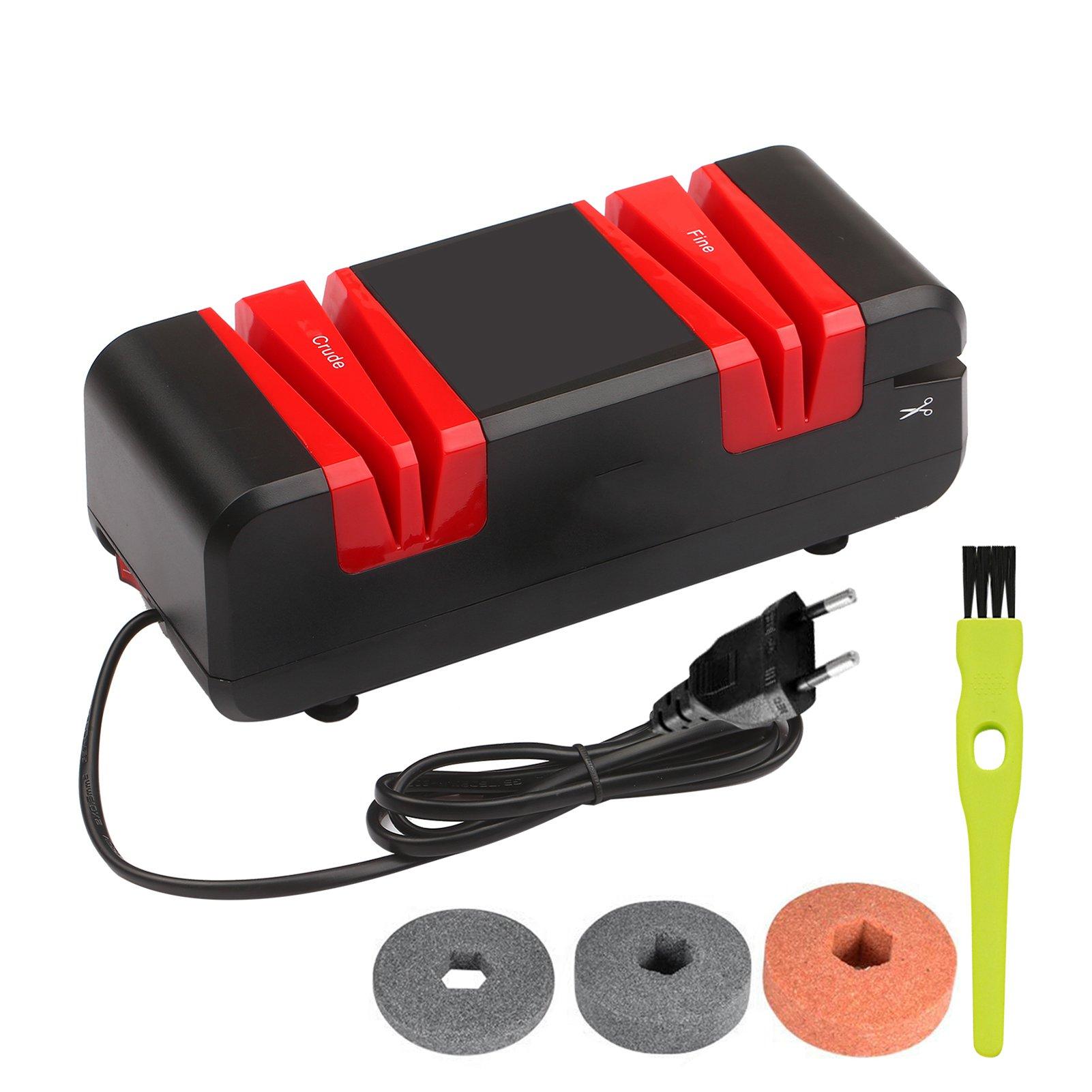 Electric Knife Sharpener Scissors Automatic Knife Sharpening Machine Home Cut Sharpener Kitchen Cutter Grinder M