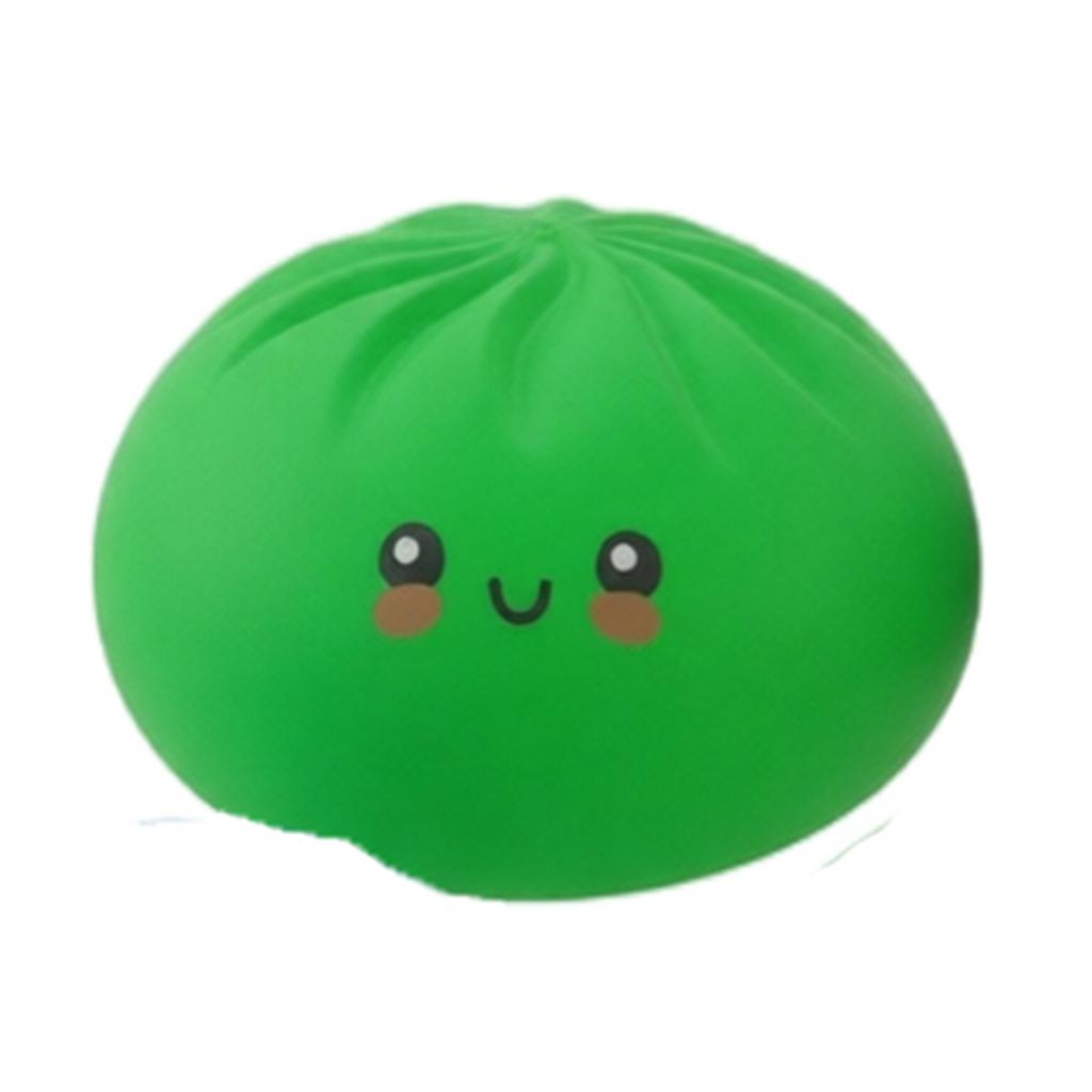 Giant 25cm Soft Squishy Bun Stress Relief Toy Slow Rising Squeeze Sensory Toy for Adults Kids Desk Decoration