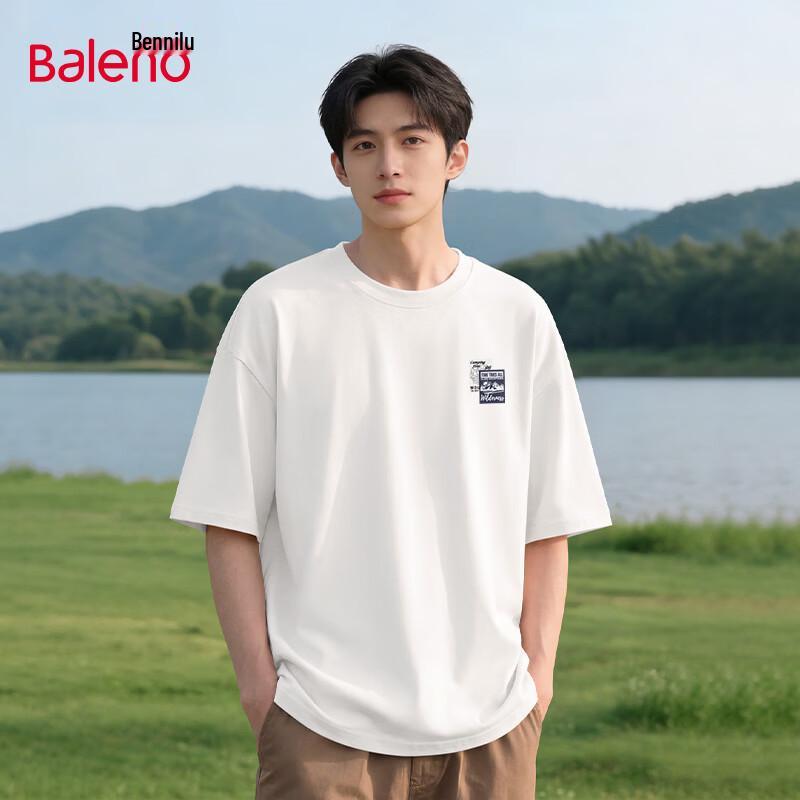 Baleno Men s Heavyweight Cotton Oversize T-shirt 5XL