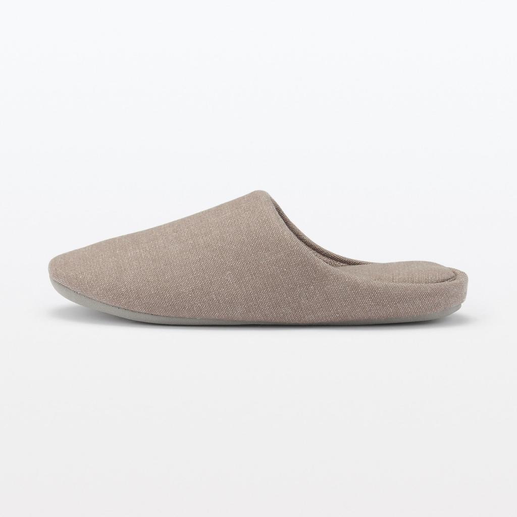 MUJI Washable Cushion XXL Light 76411291 Slippers, (Sizes 28.5-30cm), Brown,