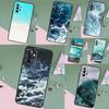Blue Ocean Waves Sea Case For Samsung Galaxy A34 A54 A14 A15 A35 A55 A16 A26 A36 A56 A52 A12 A32 A13 A33 A53 A17