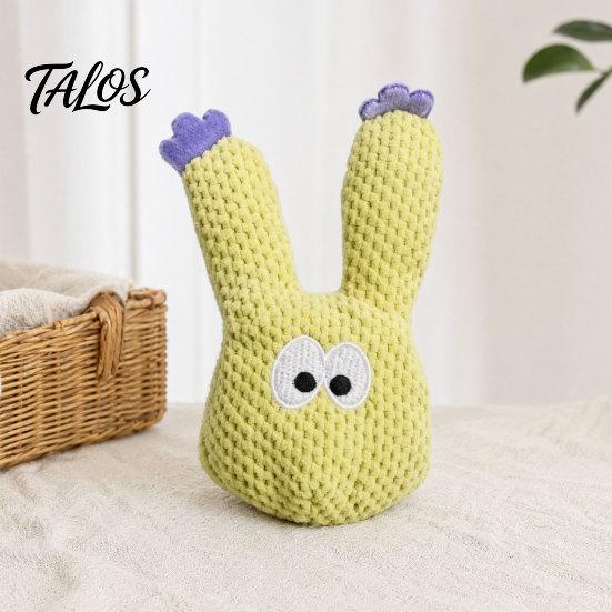 Talos Plush Cactus Cat Toy, Catnip Filled Chew Cute Stuffed Kitten Teething Toy for Indoor Cats Entertainment