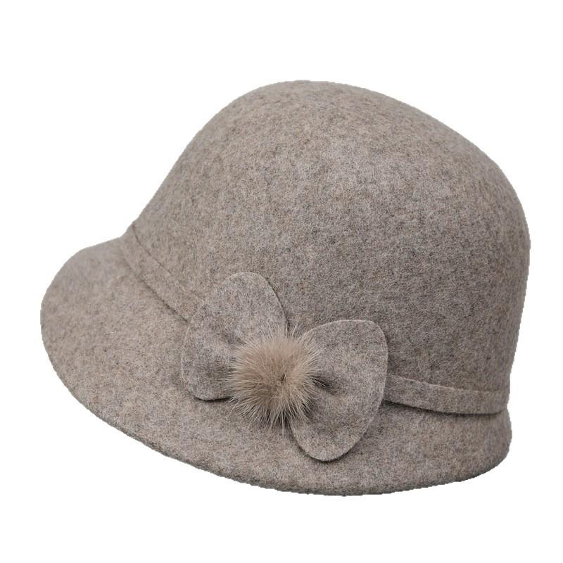 Thickened Woolen Basin Hat for Women, Mothers and Grandmas, Warm in Season