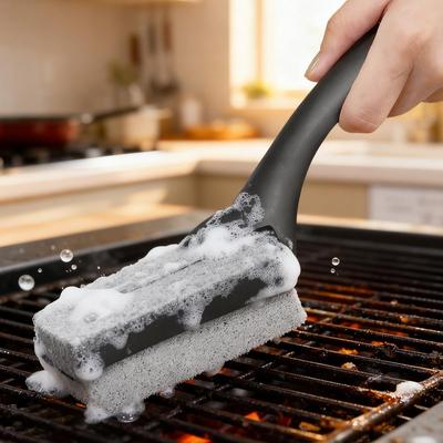 Grillbürste Grillzubehör Reinigungszubehör Handgriff Grillbürste Für Hausbesitzer Enthusiasten Restaurant Food Truck
