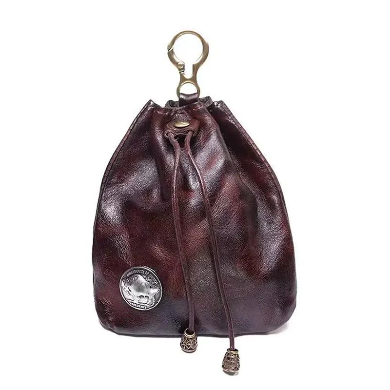 Pu Leather Men'S Coin Purse Change Pouch Card Holder For Male Casual Mini Storage Bag Unisex Wallets