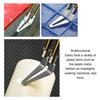 10PCS Adjustable Welder Soldering Iron Tip Stainless Steel Triangular Bend Welder Smoothing Tip Head Welding Tips Kit