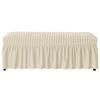 Rectangle Stool Covers Long Bench Seat Furniture Protector Removable Elastic Chair for Living Room Hotel