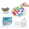 Board Game Early Childhood Teaching Tic-tac-toe Fun Loop Game Color Cognitive Interactive Puzzles Board Game Ferrule Chess Toy