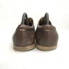 nano universe Plain Toe Leather Shoes Brown Size L (26.0-27.0cm) Made in Japan(USED)