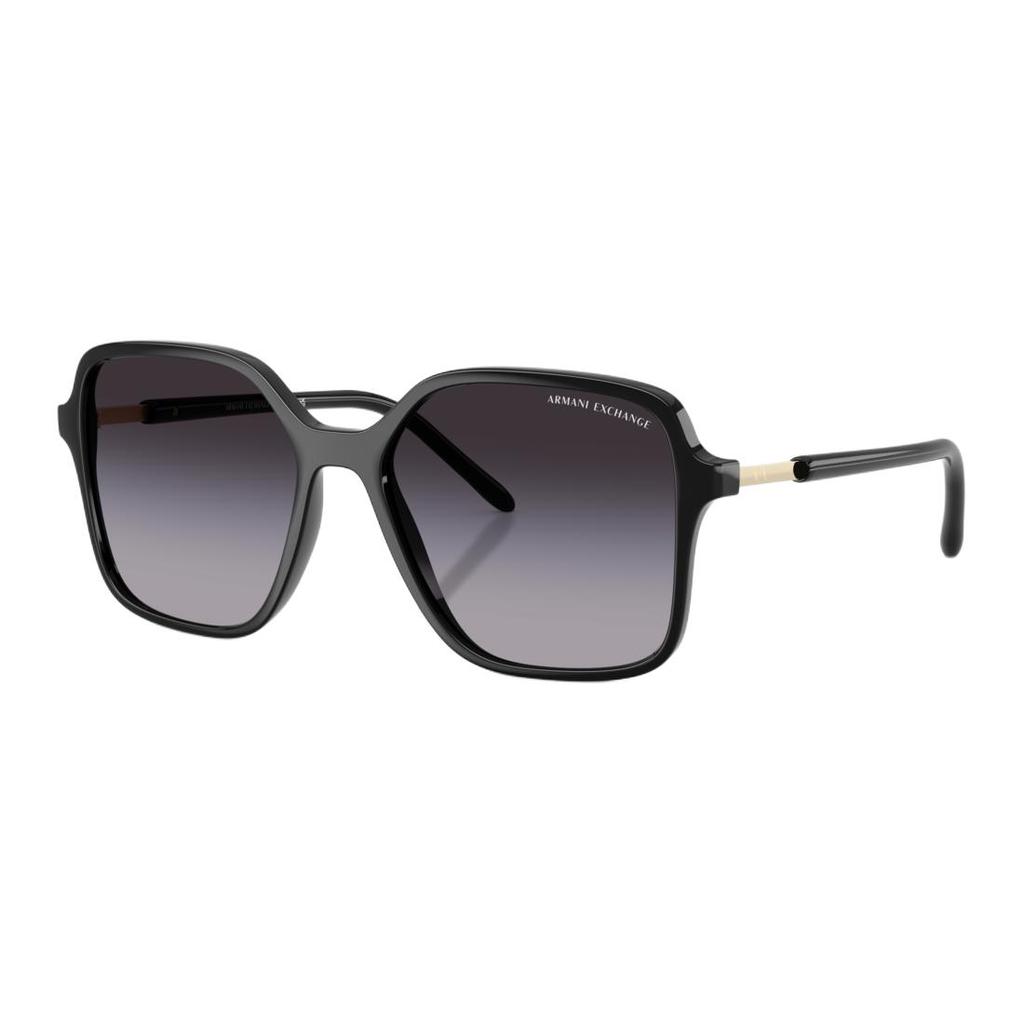 Emporio Armani Sunglasses With Logo Simple Trendy Versatile Irregular Frame Unisex sunglasses Black 0AX4163SF-81788G