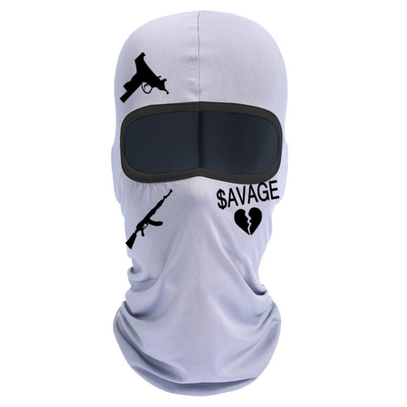 Atmungsaktive Sommer-Gesichtsmaske: Sonnencreme Sturmhaube für Radfahren, Klettern, Motorradfahren und Outdoor-Sportarten