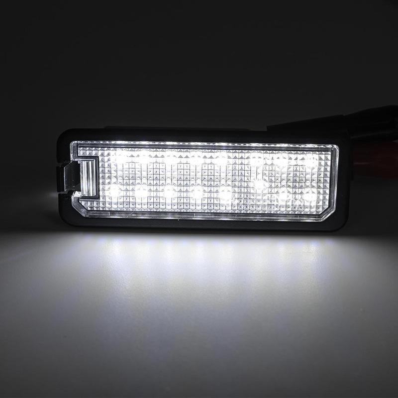 2Pcs Canbus LED License Number Plate Light For 2018-2022 Seat Ibiza V 06-22 Leon Toledo Exeo Altea Rear Tail light #1K8943021C фото