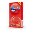 Celebrity Ultra Thin Ribbed Condoms with Hyaluronic Acid for Adult Pleasure and Family Planning