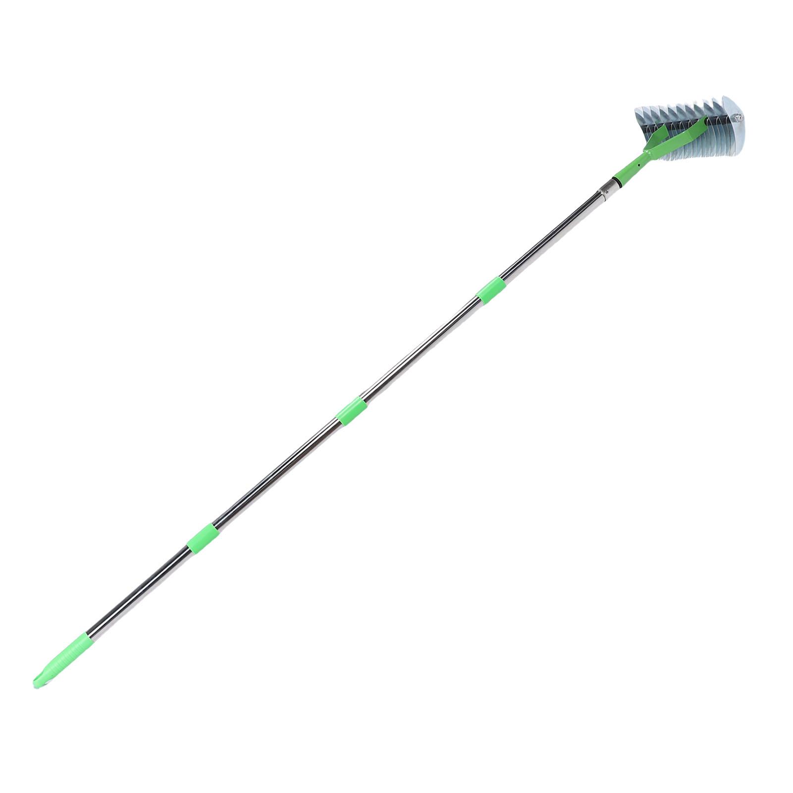 

Thatch Rake, Garden Dethatcher Lawn Grooming Rakes for Cleaning Dead Grass with Handle, Steel Tines, Metal Thatching Rake for Yard loosening Soil