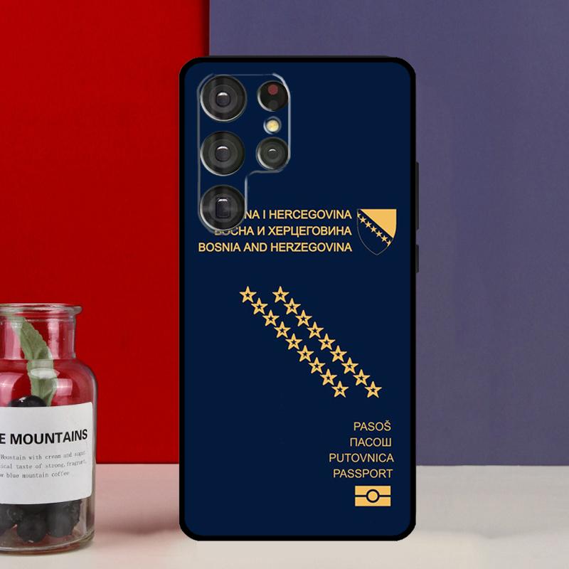 Bosnien Flagge Hülle Für Samsung Galaxy S21 S22 S23 Ultra Plus S8 S9 S10 Note 10 20 Ultra S21 FE S20 FE Abdeckung