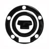 Black Rubber Motorcycle Tank Sticker Scratch Protection And Stylish Upgrade Gas Tank Sticker For Multiple Model