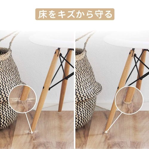 LIKENNY Furniture Protection Pads, 129 Pieces in 8 Sizes, 5mm Thick Felt Furniture Pads, Soundproof, Anti-Vibration, Anti-Slip, Shock Absorbing, Floor