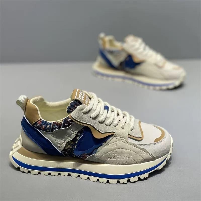 

Embroidered father shoes men s autumn new comfortable cloth surface height increase versatile casual men s shoes 43