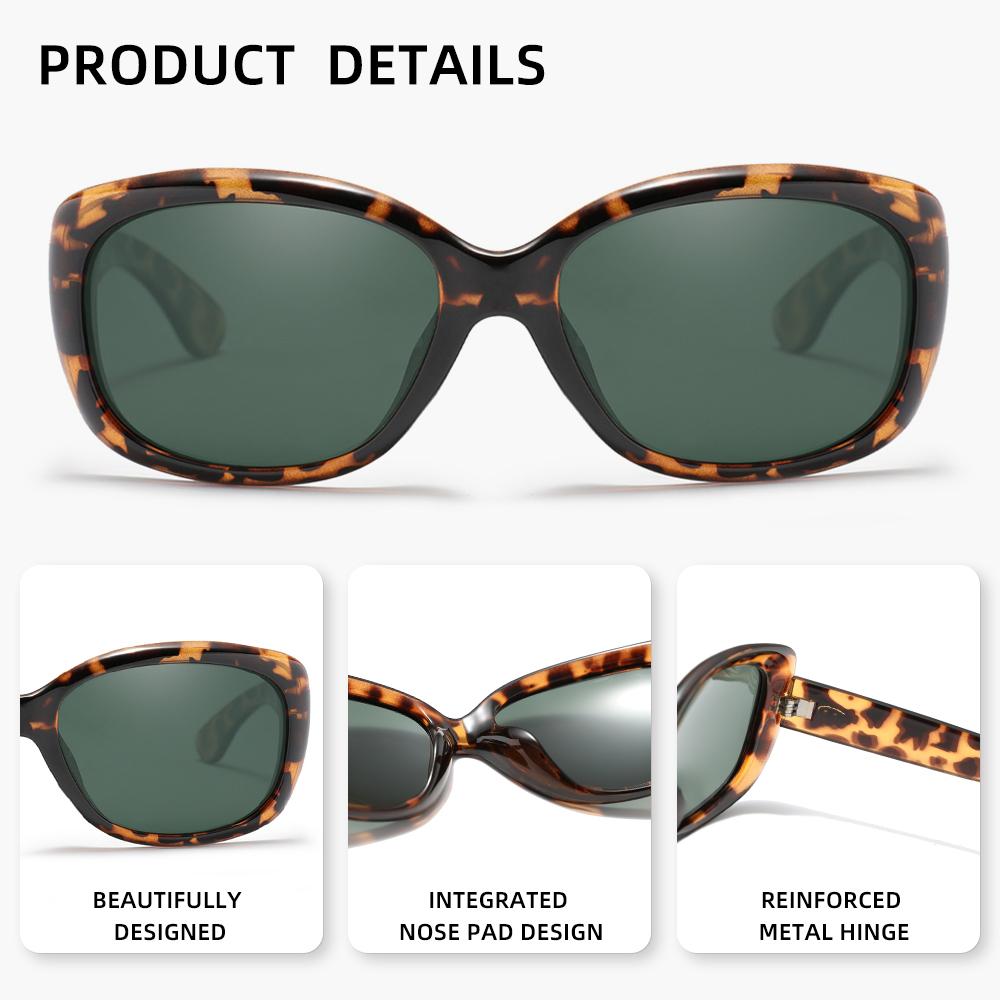 R.Bsunny Classical Outdoor Polarized Sunglasses Unisex UV400 Anti-Glare Driving Sports Glasses Luxury Vintage Fashion Casual Eyewear