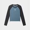 Women's 2026 Autumn Slim Fit Raglan Sleeve Knit Long Sleeve Tee