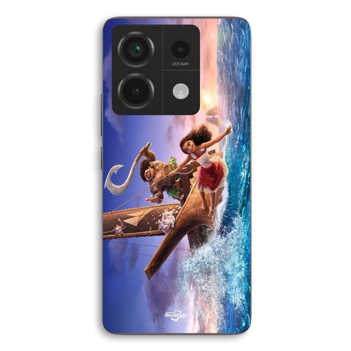 Coque de téléphone - MANIACASE - Xiaomi Redmi Note 13 Pro 5g - Silicone TPU - Souple - Vaiana