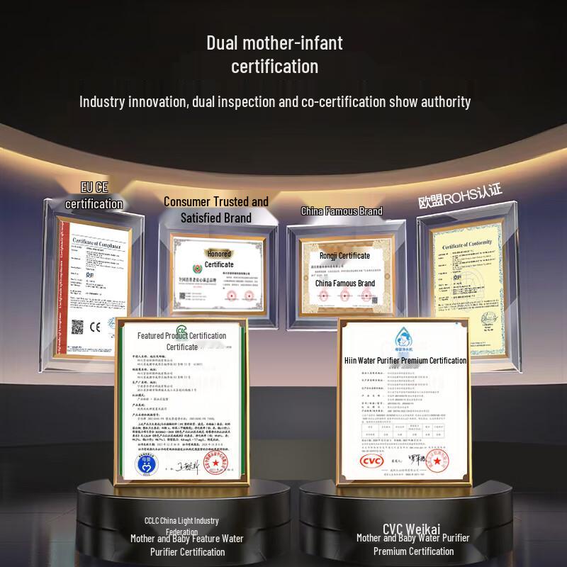 Jingbei F8 Dual Mother & Baby Certified 1000GPD RO Water Purifier