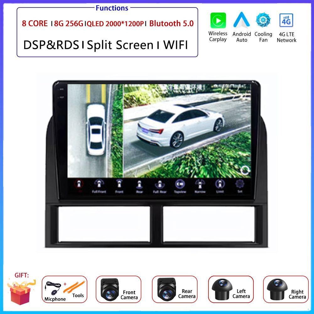 Android Carplay Auto For Jeep Grand Cherokee II WJ 1998 - 2004 Car Radio Navigation GPS Multimedia Video Player DSP 4G AMI