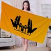 Jul Album Music Anime Beach Swimming Towel Soft Absorbent Washcloth Children's Gifts for Kids Travel Camping Gym