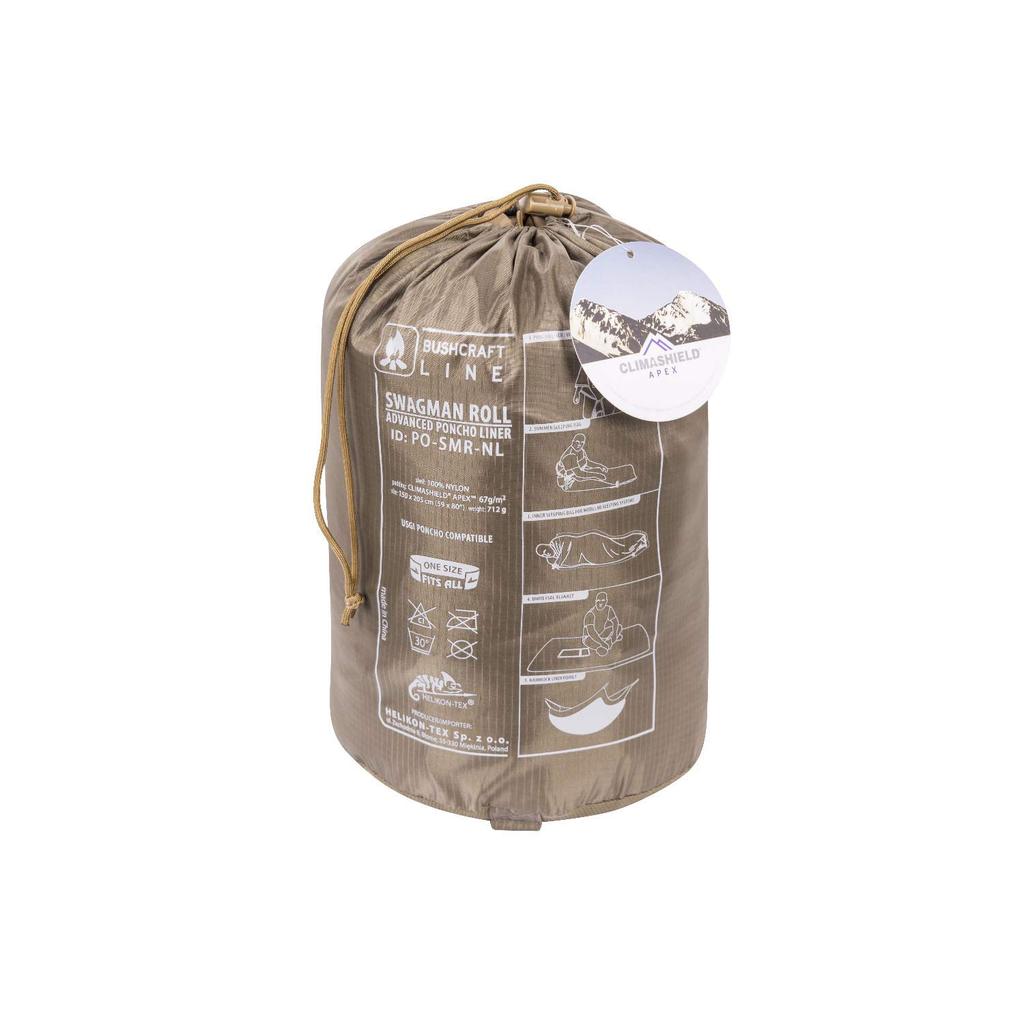 Poncho Sleeping Bag Sleeping Bag Sleeping Cloth Woobie Blanket Multifunctional Military Outdoor Camping Mountain Climbing Hiking Trekking SWAGMAN ROLL