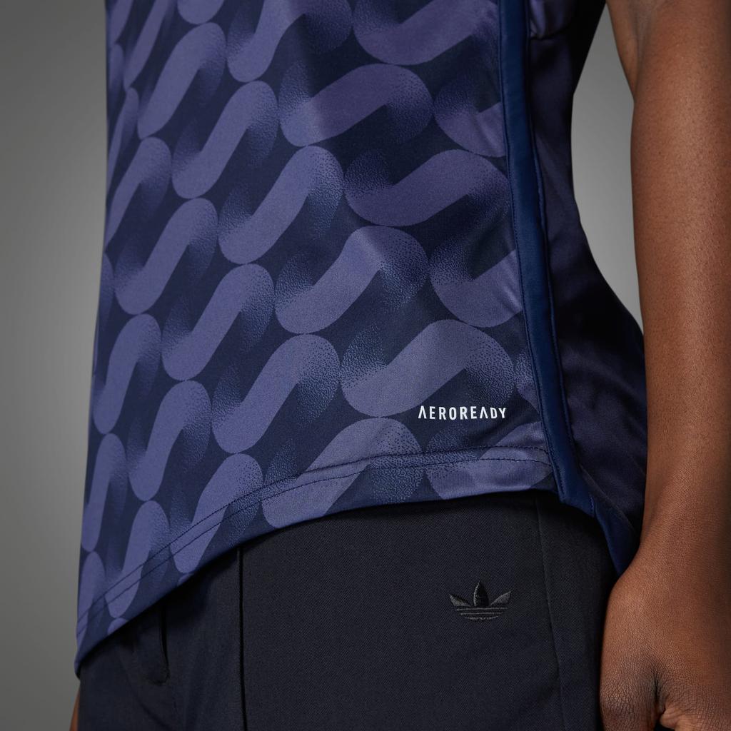 Adidas Dámský venkovní dres Real Madrid 23/24 Topy Tmavě modrá IB0005