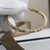 BV Snake Bone Premium White Fritillary Bracelet Light Luxury Personality Jewelry Premium Light Luxury Niche Design Bracelet