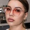 Brand Style Fashionable Vintage Square Sunglasses Women Luxurious Designer Small Sun Eyeglasses for Men Driving Female Shades UV400 Glasses